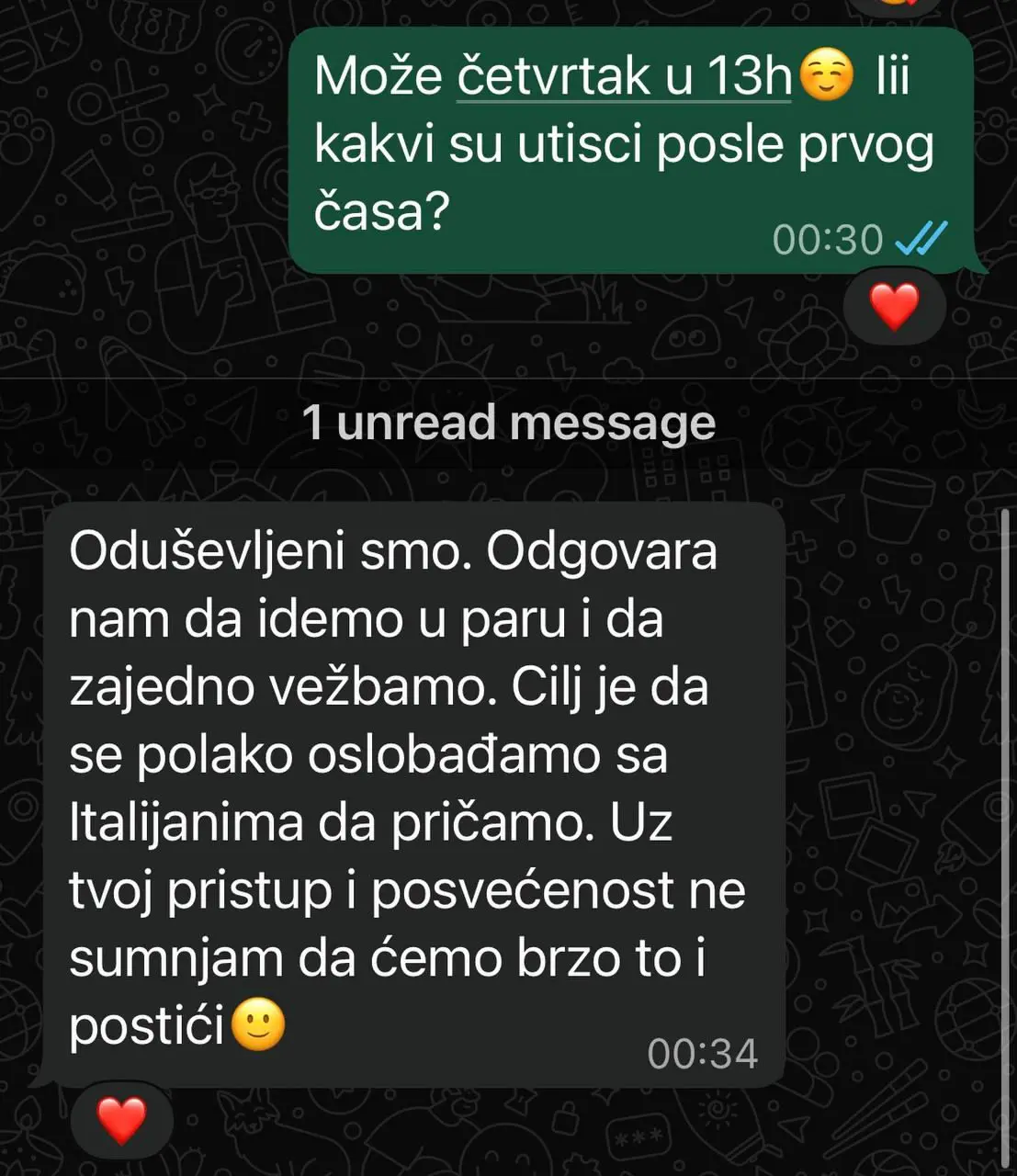 3. Italijanski single page Testimonial Online Italijanski U Paru.jpg