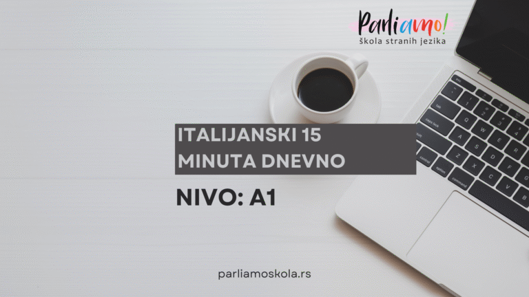 Italijanski za početnike: Besplatni materijali za vežbanje Materijali za učenje italijanskog jezika u PDF-u